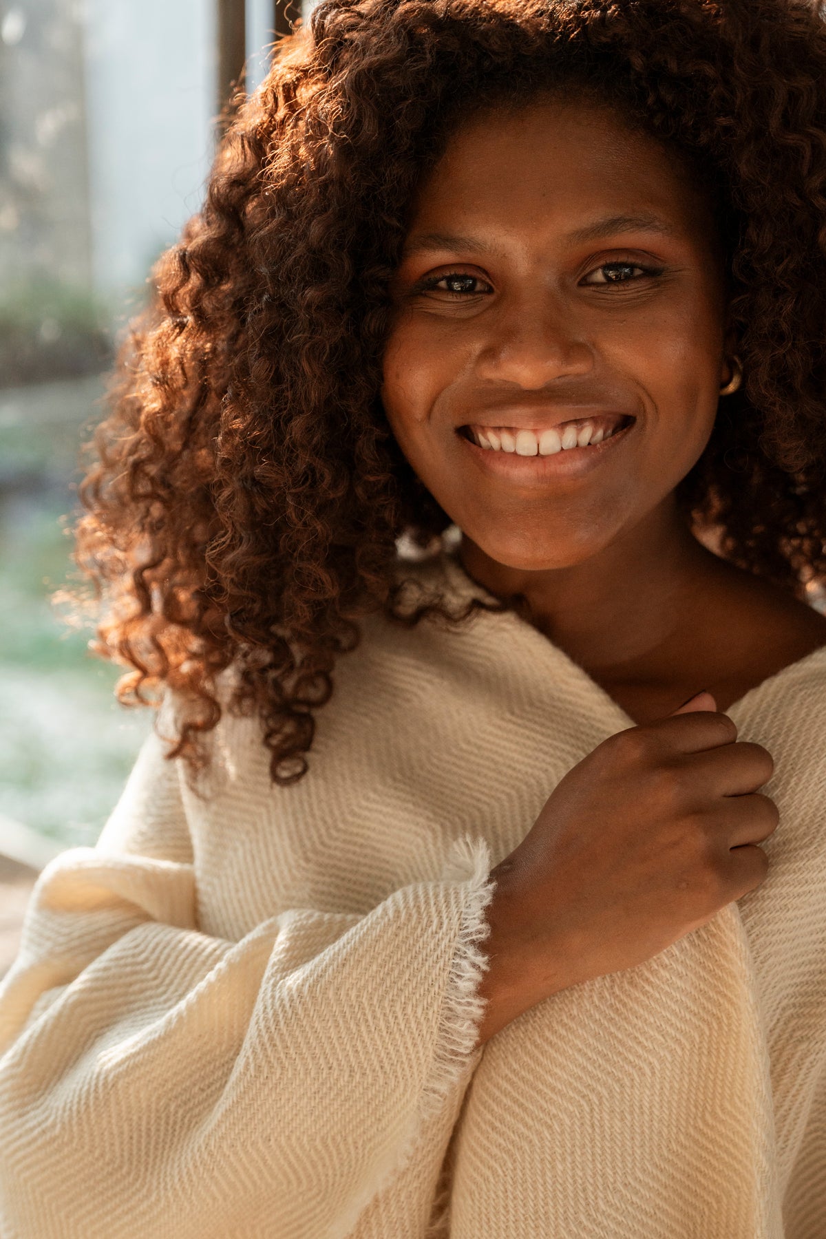 BRONCA Unisex Merino Wool Poncho