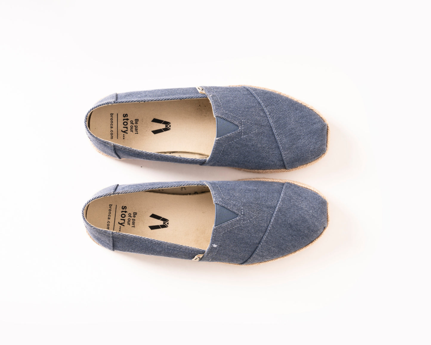 ALPARGATA DENIM BLUE - Espadrille