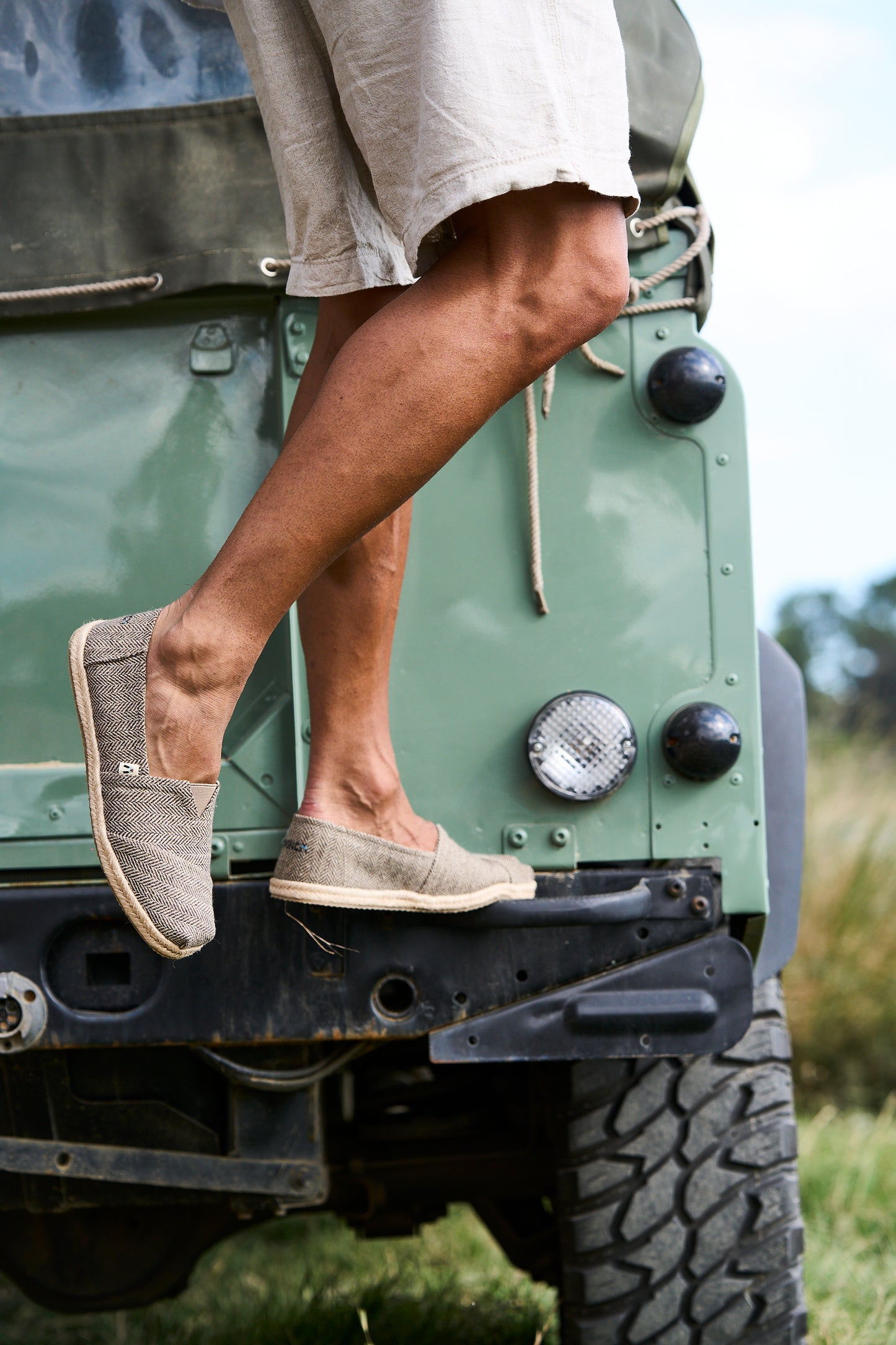 ALPARGATA OLIVE - Espadrilles