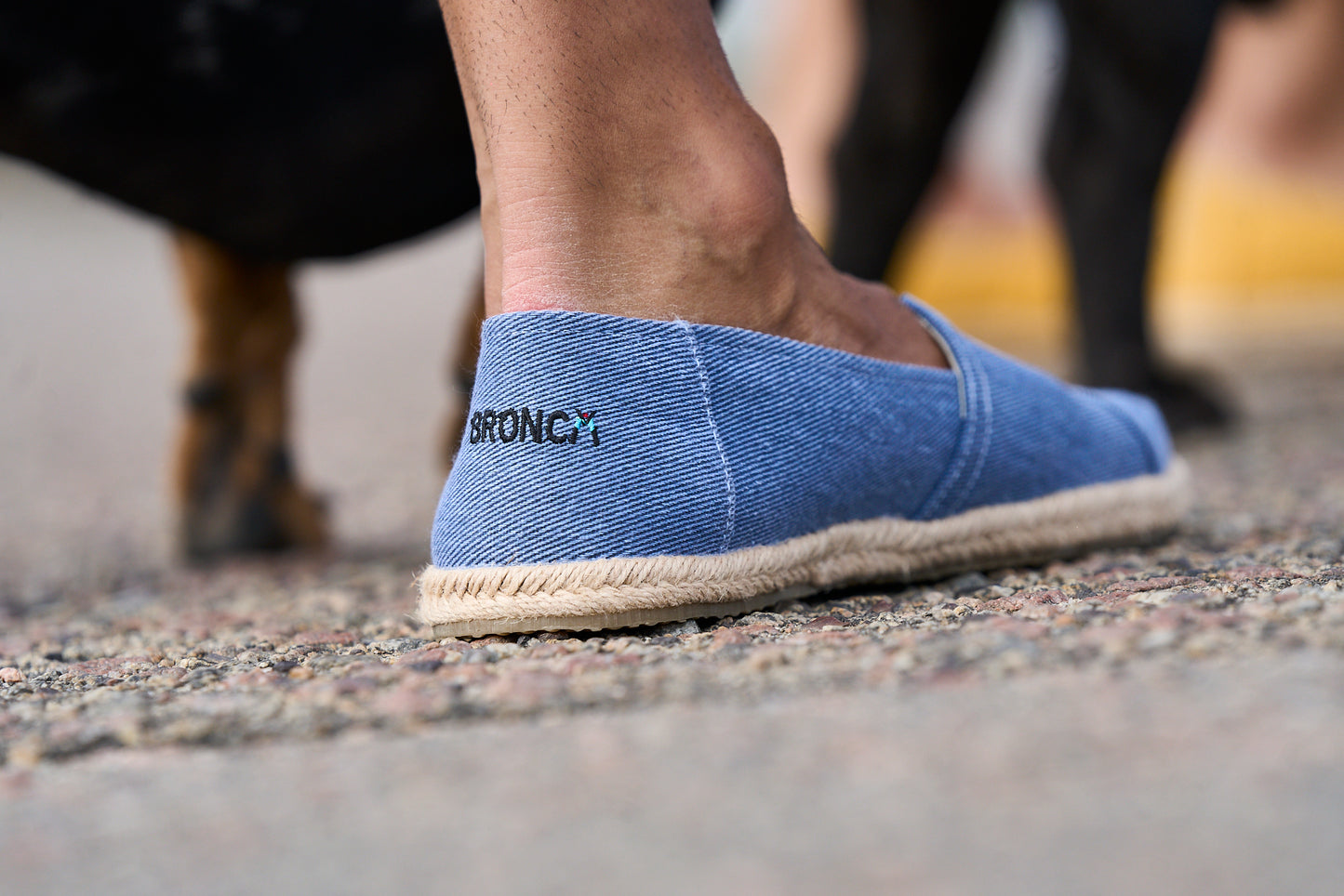 ALPARGATA DENIM BLUE - Espadrille