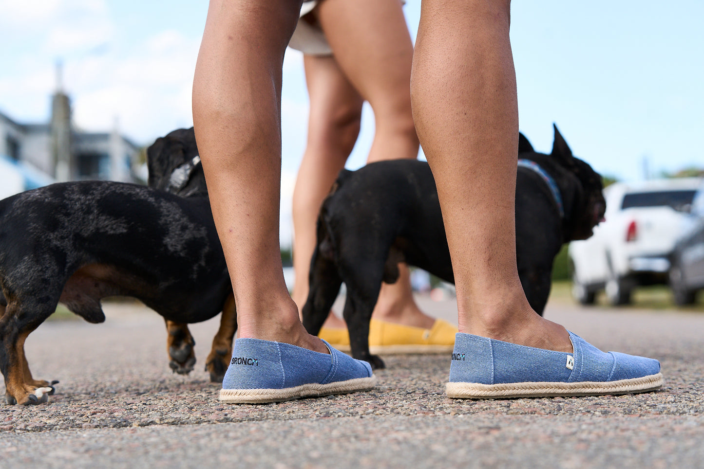 ALPARGATA DENIM BLUE - Espadrille