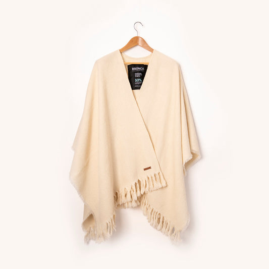 BRONCA Unisex Merino Wool Poncho