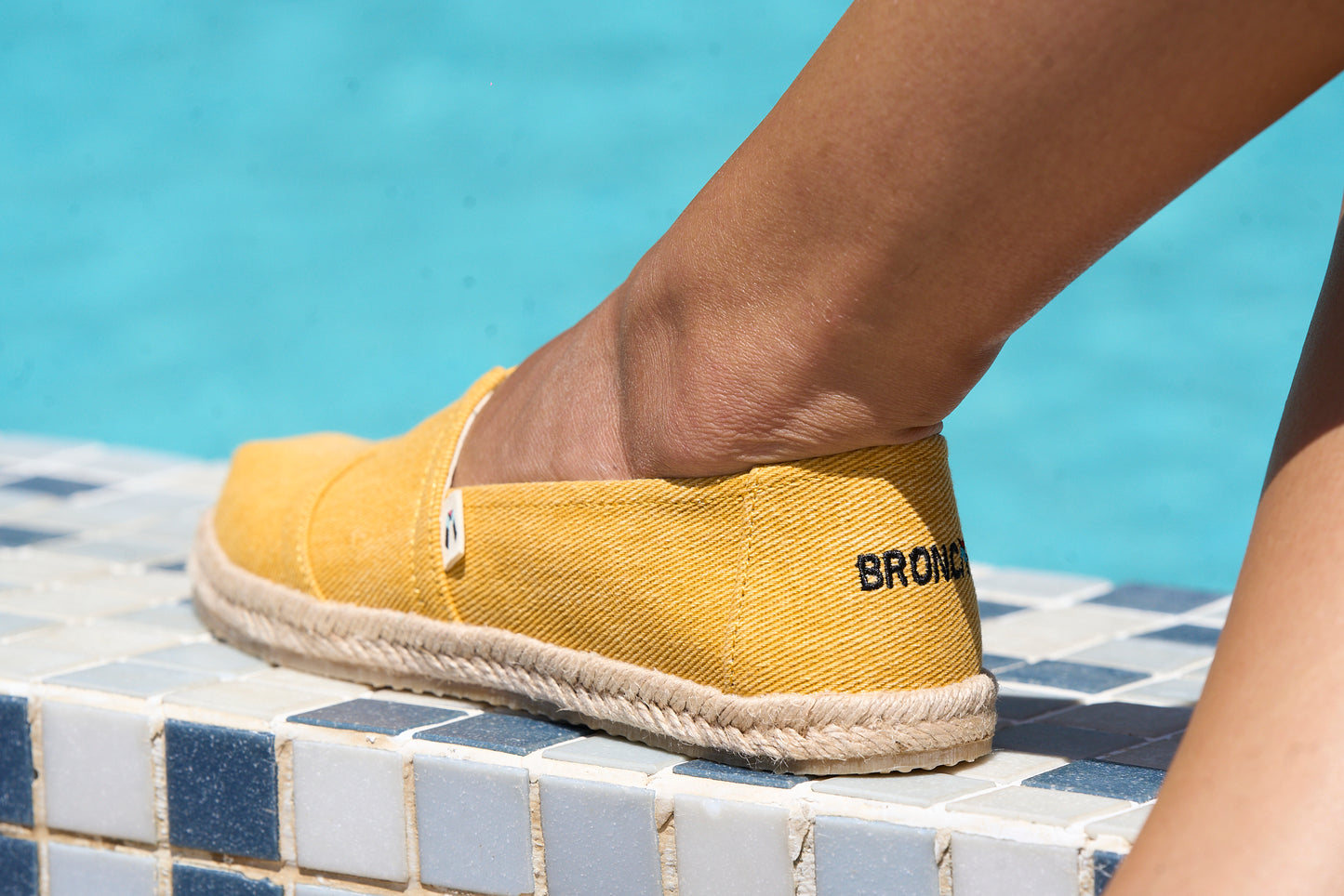 ALPARGATA DARK YELLOW - Espadrilles