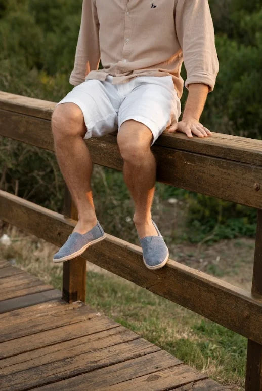 ALPARGATA DENIM BLUE - Espadrille