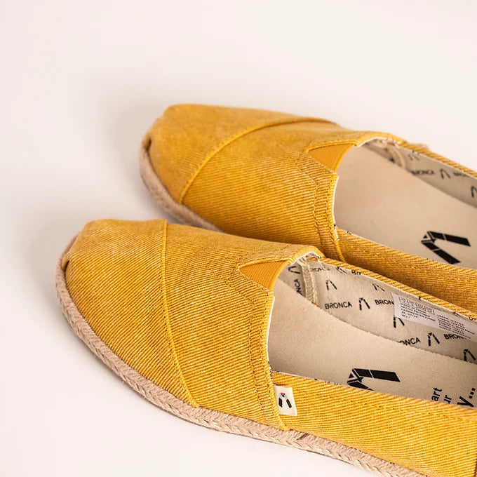 ALPARGATA DARK YELLOW - Espadrilles