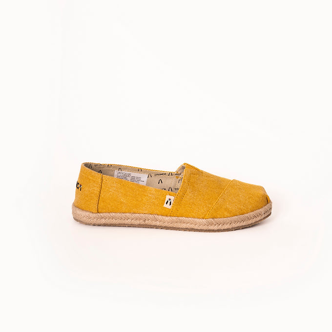 ALPARGATA DARK YELLOW - Espadrilles